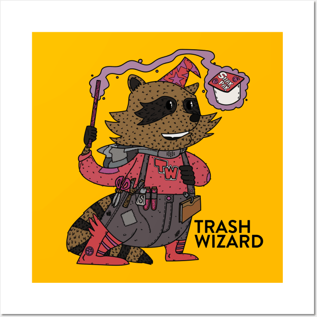 Trash Wizard Snak Pak Wall Art by TRASHWIZARD